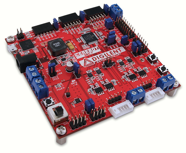 The Cerebot MC7 board.