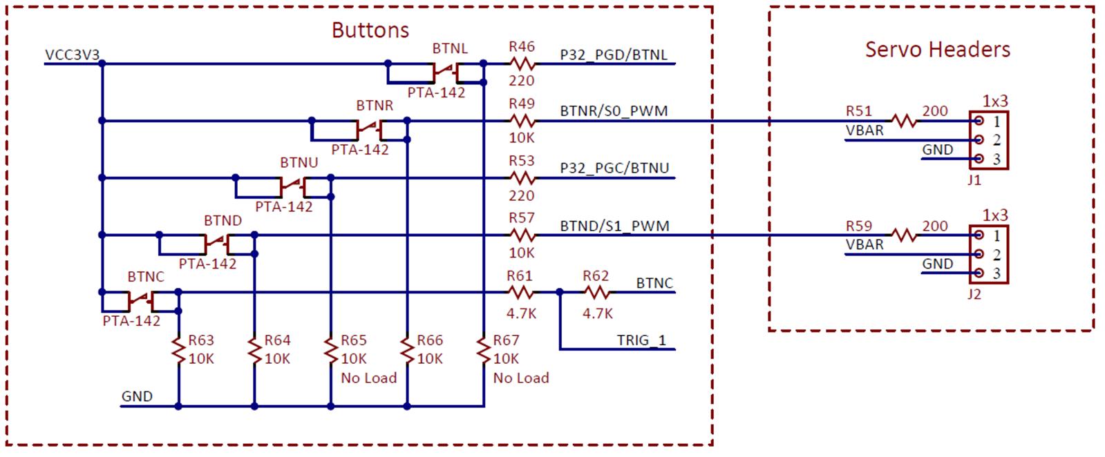 Figure A.1. Push button schematic diagram.