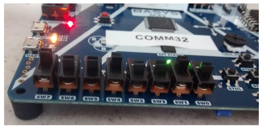 Figure A.3. Switch setting for 18.25 RPM.