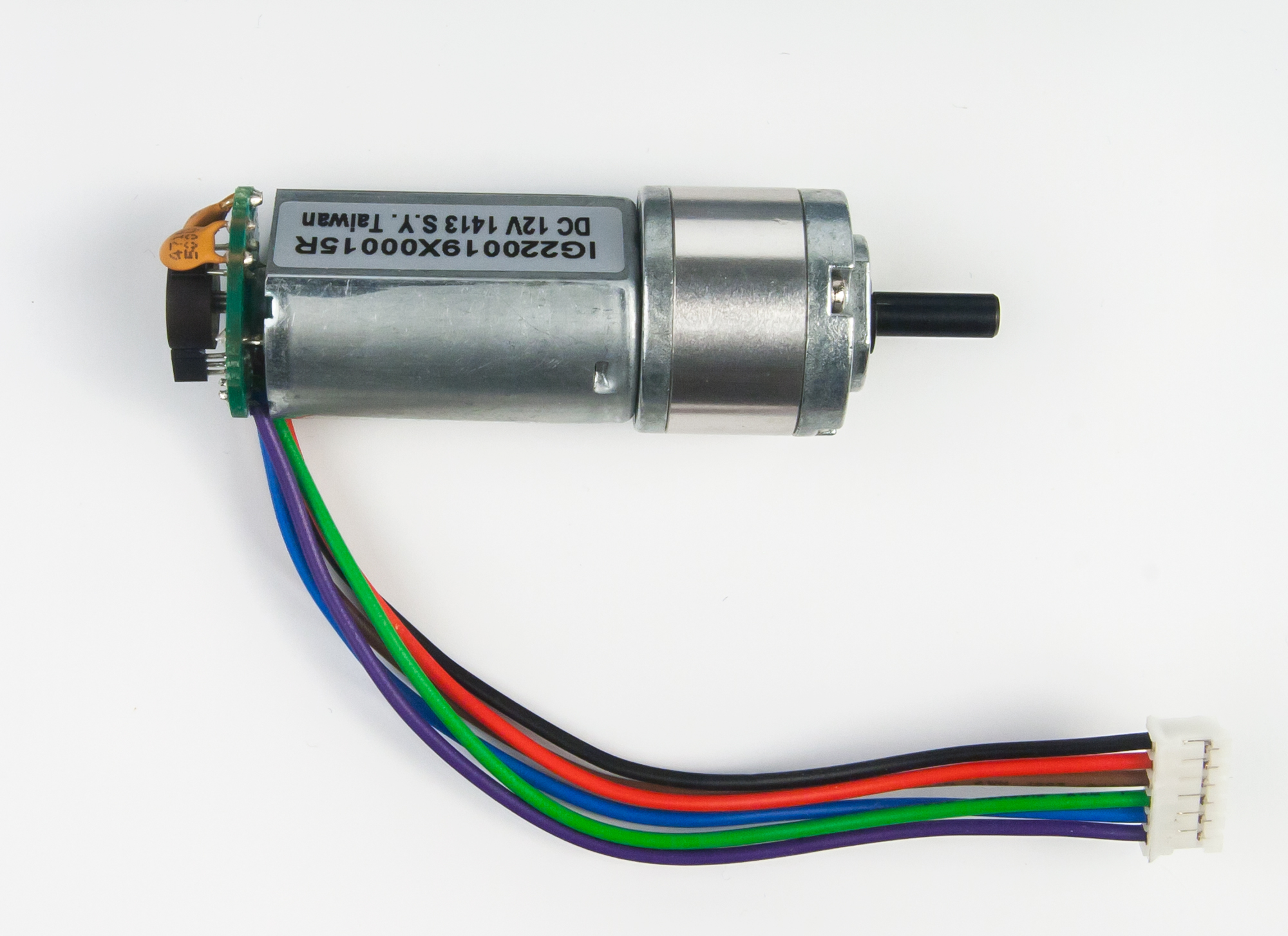 Figure 7.2. DC Motor with digital tachometer.