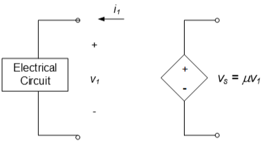Figure 2. Voltage controlled voltage source. Figure 2. Voltage controlled voltage source.