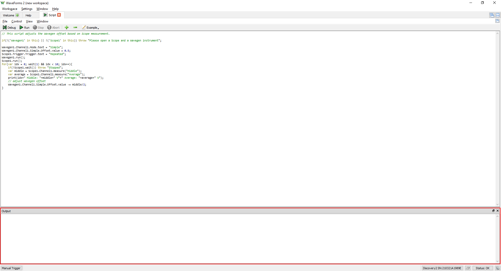 waveforms-script-editor-output-panel.png