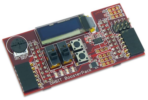The Orbit BoosterPack. The Orbit BoosterPack.